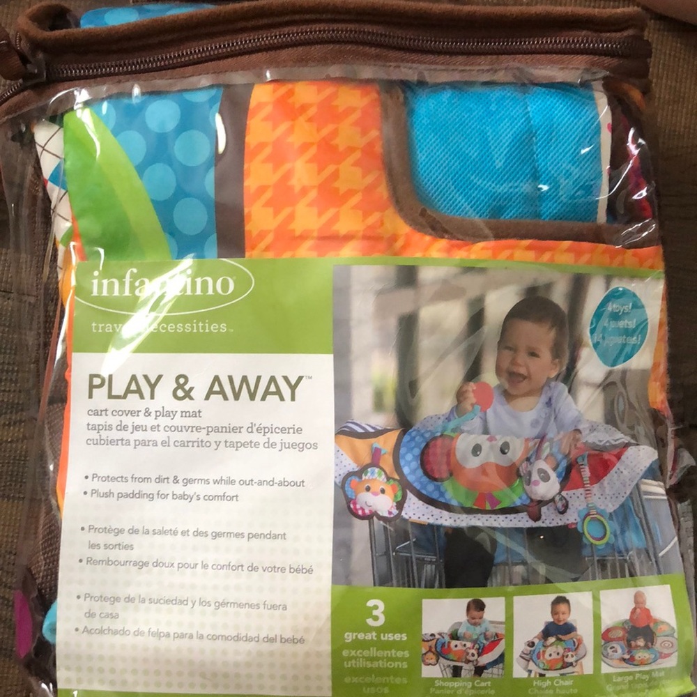 Infantino Play & Away Cart cover and play mat